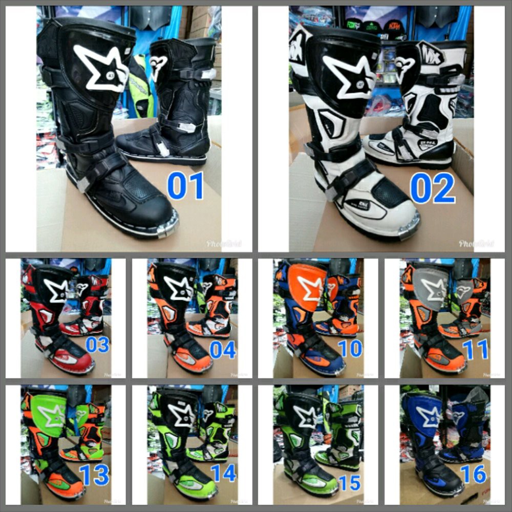 sepatu cross trail new mx RnL Bagus