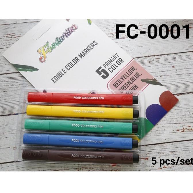 

BISA COD FC-0001 Edible pen foodwriter edible color pen pen makanan PROMO Kode 506