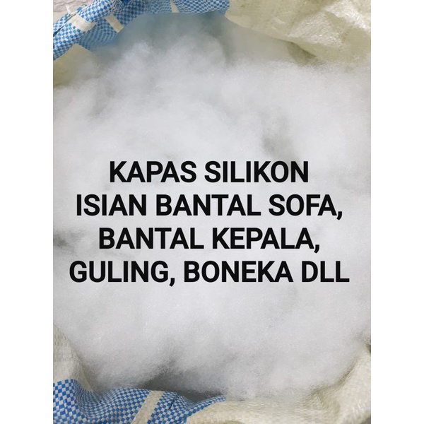 Kapas Silikon Isi Bantal Sofa Bantal Tidur Harga Setengah Kilo