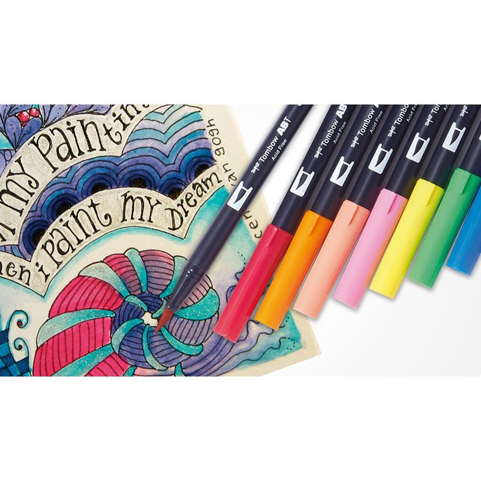 

Tombow Dual Brush Pen / ABT Part 1