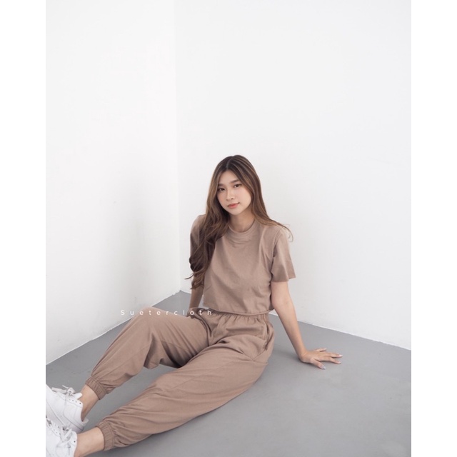 Kimbab jogger set / set jogger / celana jogger wanita-7