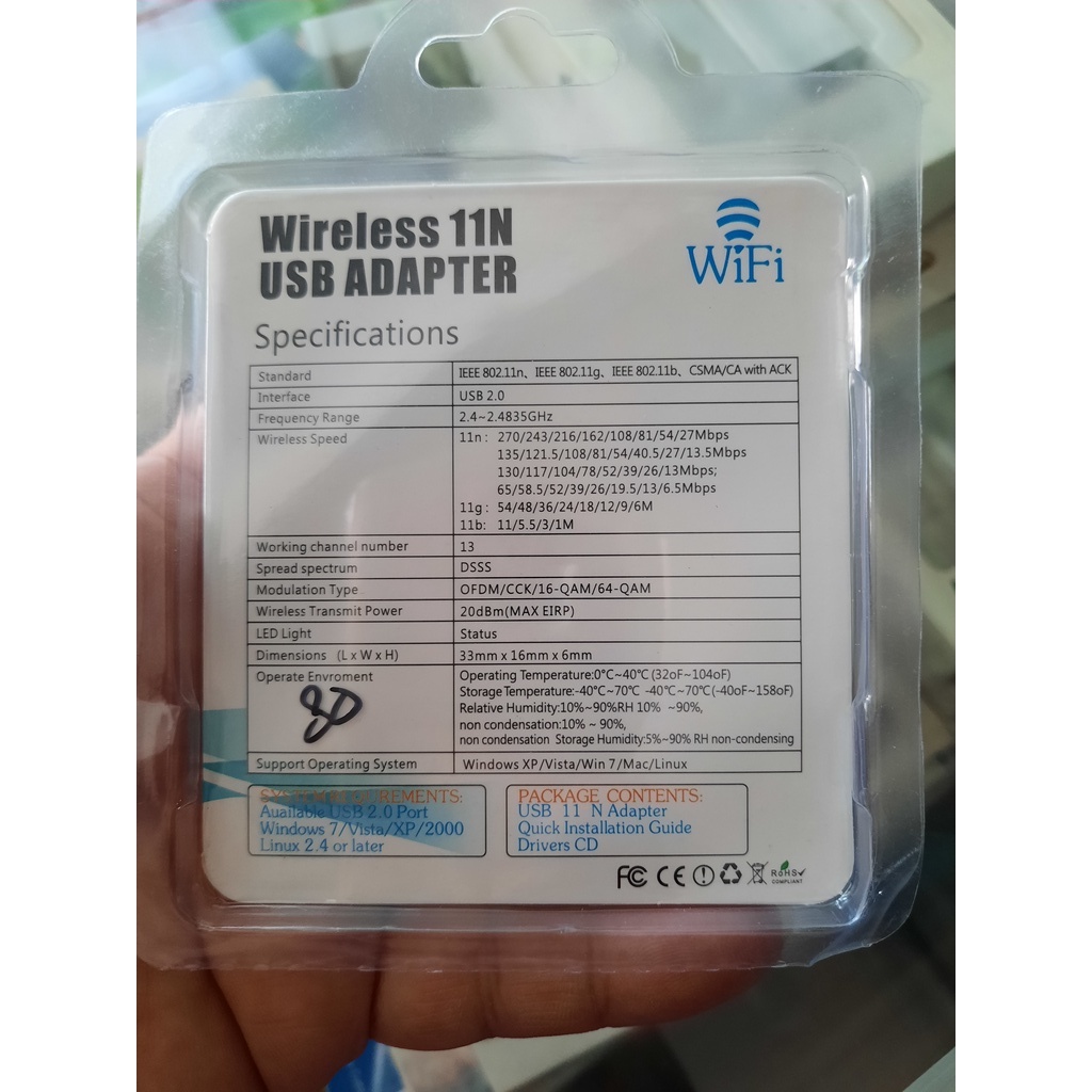 Usb wifi pc komputer