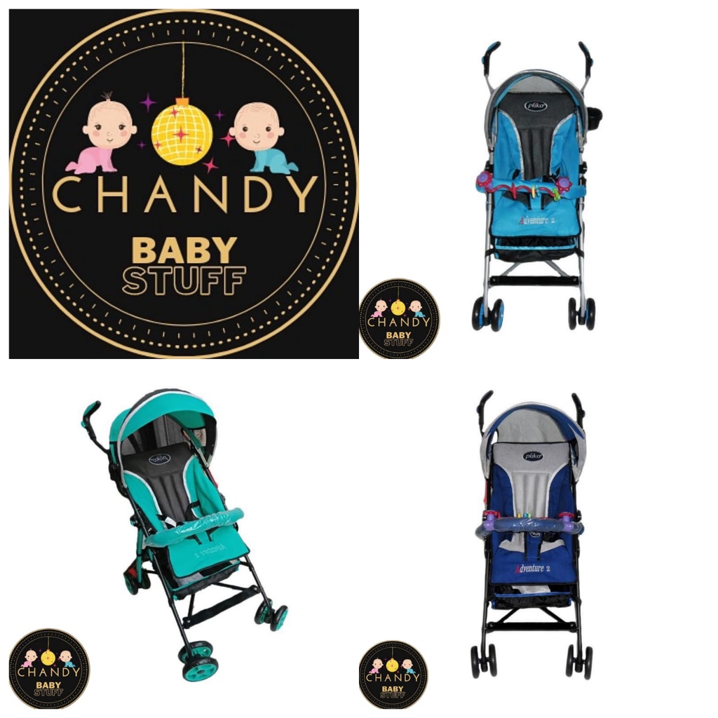 STROLLER PLIKO ADVENTURE BUGGY 108 KERETA DORONG BAYI