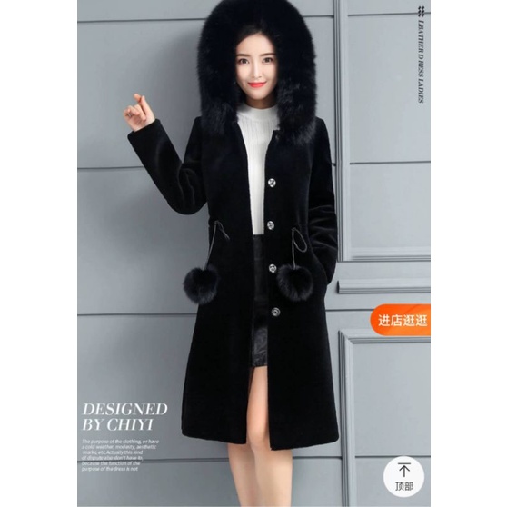 COAT WANITA GLORIA BULU WANITA PREMIUM KOREA WINTER MUSIM DINGIN