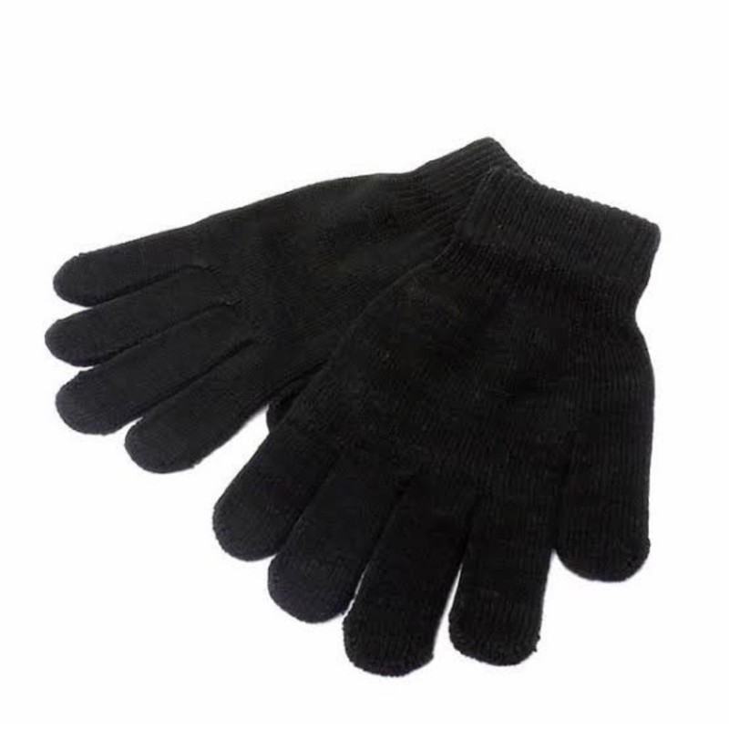 sarung tangan hitam polos high quality bagus sarung tangan black gloves