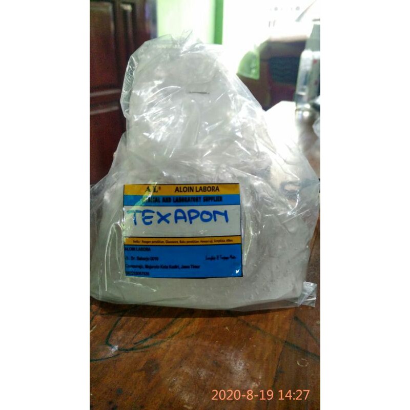 

TEXAPON 150 gram N70 EX. BASF (GERMANY) / SODIUM LAURYL SULFATE / SLES 150 gram