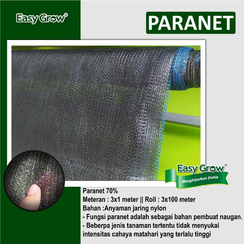 Paranet Easy Grow Meteran 75 %