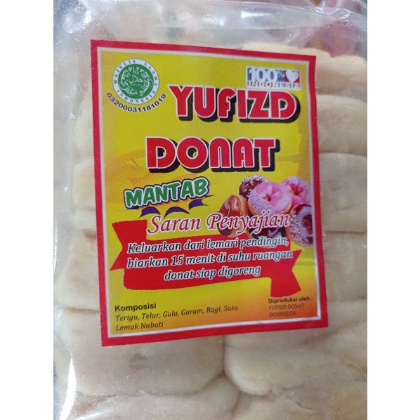 

Donat Goreng isi 12pcs