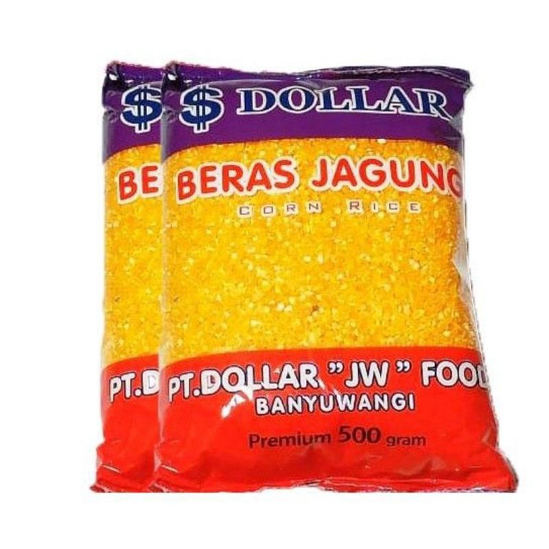 

Beras Jagung Cap Dollar 500gr ( MURAH)