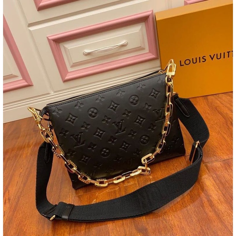 LouisVuitto*LV Coussin PM Embossed leather (Pls baca deskripsi)