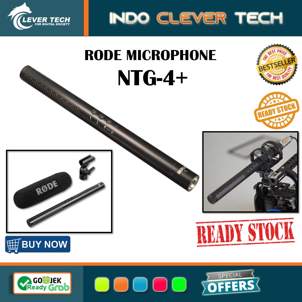 Rode NTG4+ Shotgun Microphone