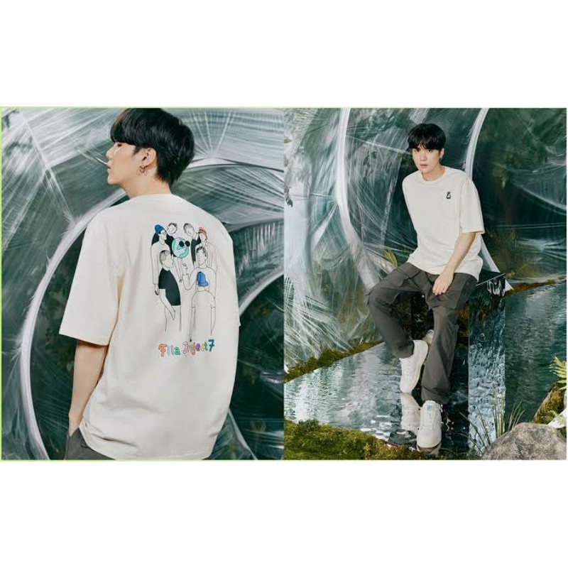 Baju Kaos BTS Suga Style projek tujuh // BTS Suga style