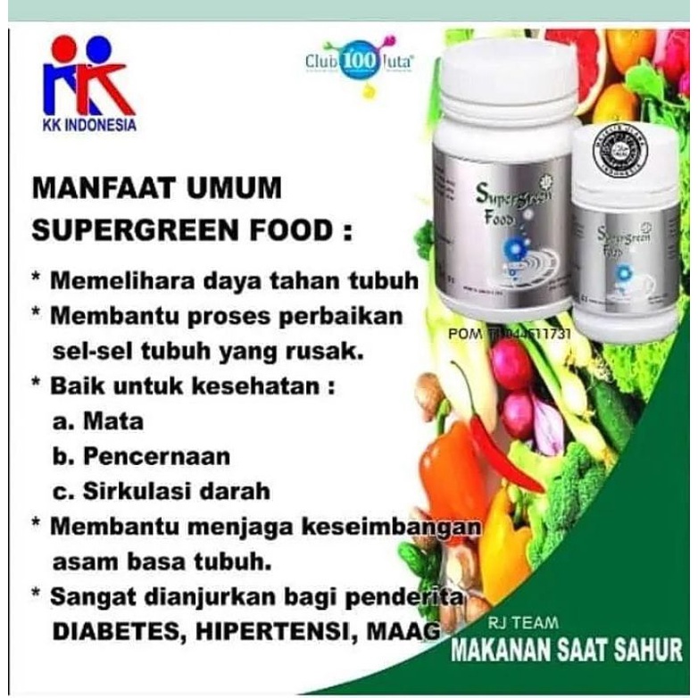 

Super Green Asam Lambung