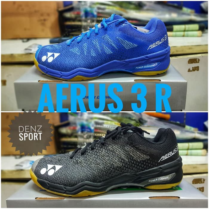 sepatu badminton yonex aerus 3 R original