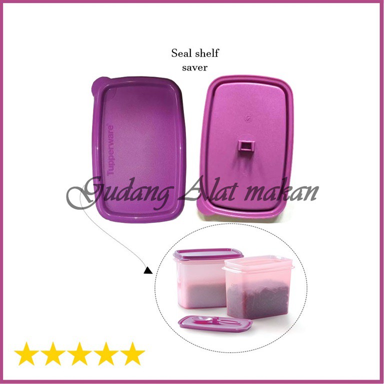ASLI TUPPERWARE Sparepart Seal Tutup Shelf Saver tutupnya saja