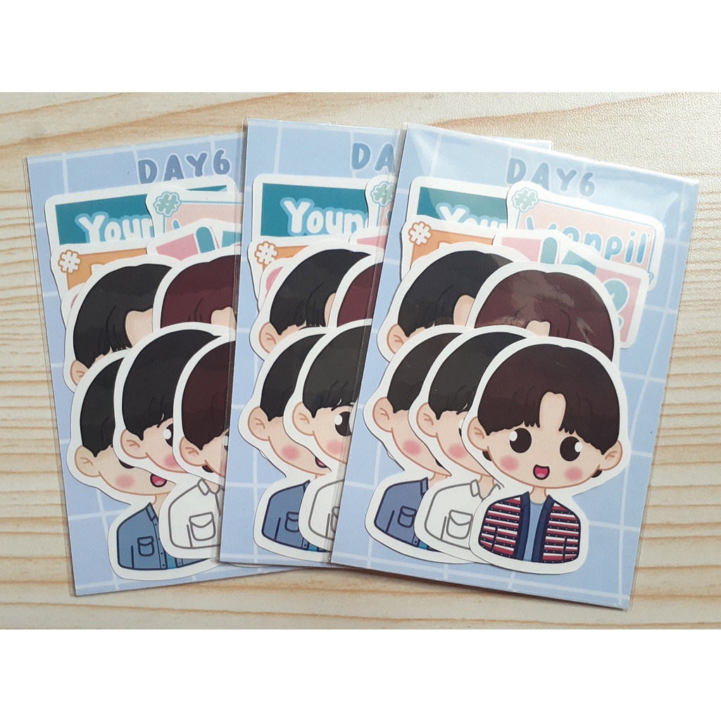 [ AVOCRAFTDO ] Sticker Kpop Day6 Die Cut