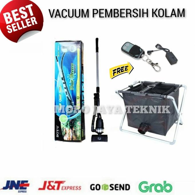 Vacuum Pump Pembersih Kolam Ikan Dan Kolam Renang Boyu Pump