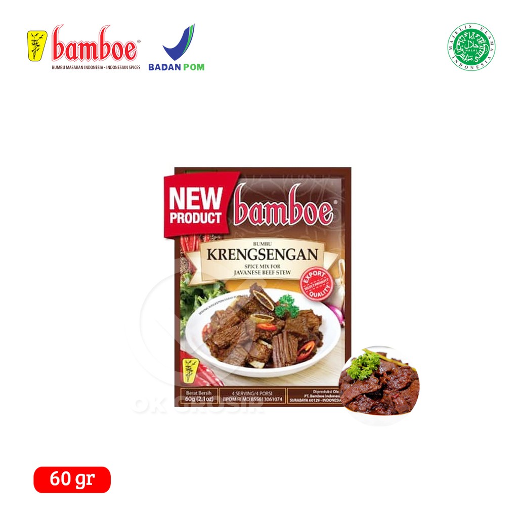 

Bamboe Bumbu Krengsengan / Bumbu Instan (60 gr)