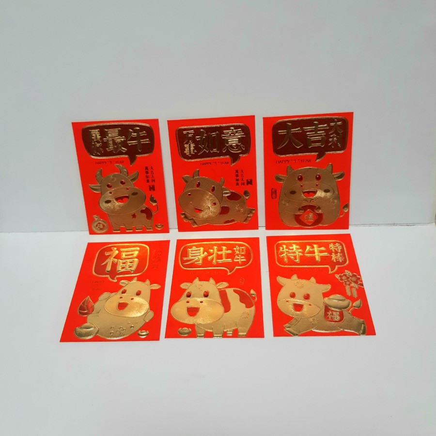 

Angpao Imlek 2021 Shio Kerbau LL0276 Termurah | Angpao Kertas Premium Isi 6 Lembar Realpict