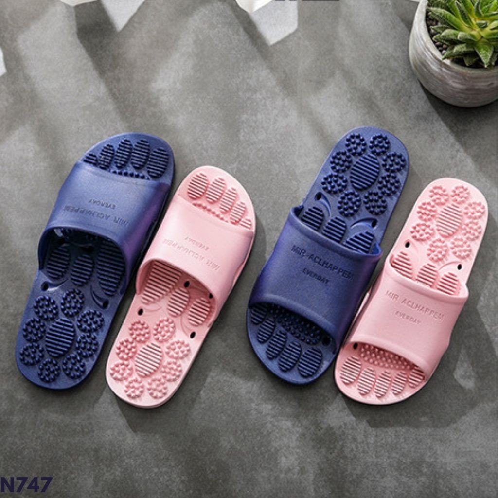 SANDAL MASSAGE TERAPI PRIA WANITA IMPORT BATAM NYAMAN ANTI SLIP N747