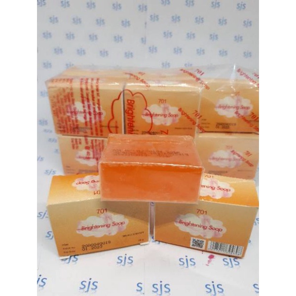 SABUN BATANG OREN 701 BRIGHTENING SOAP ORIGINAL  (ecer)/ SABUN MELON 701 ORANGE