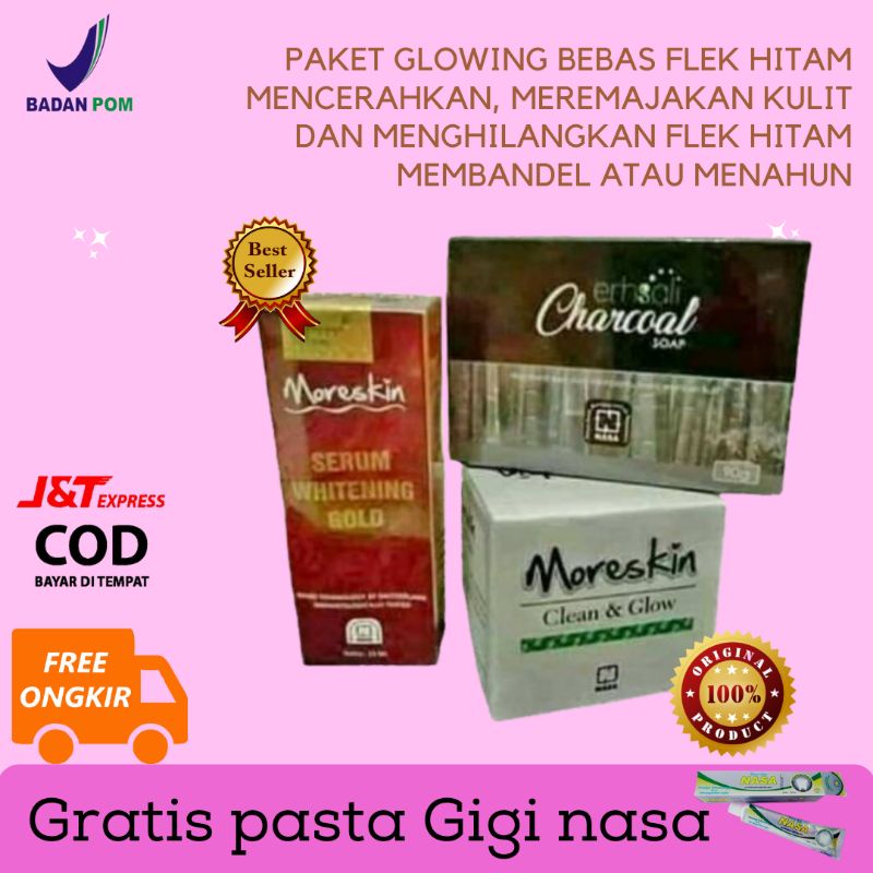 Paket Glowing Bebas Flek Hitam Ampuh Menghilangkan Flek Hitam Membandel Atau Menahun