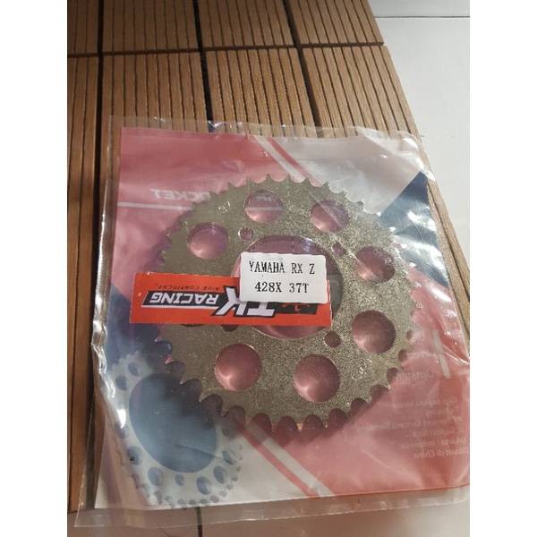 GEAR BELAKANG TK 428 37 RX KING RXZ FIZR JUPITER Z JUPITER MX NJMX GER GIR TK RACING ORIGINAL LAPAK 