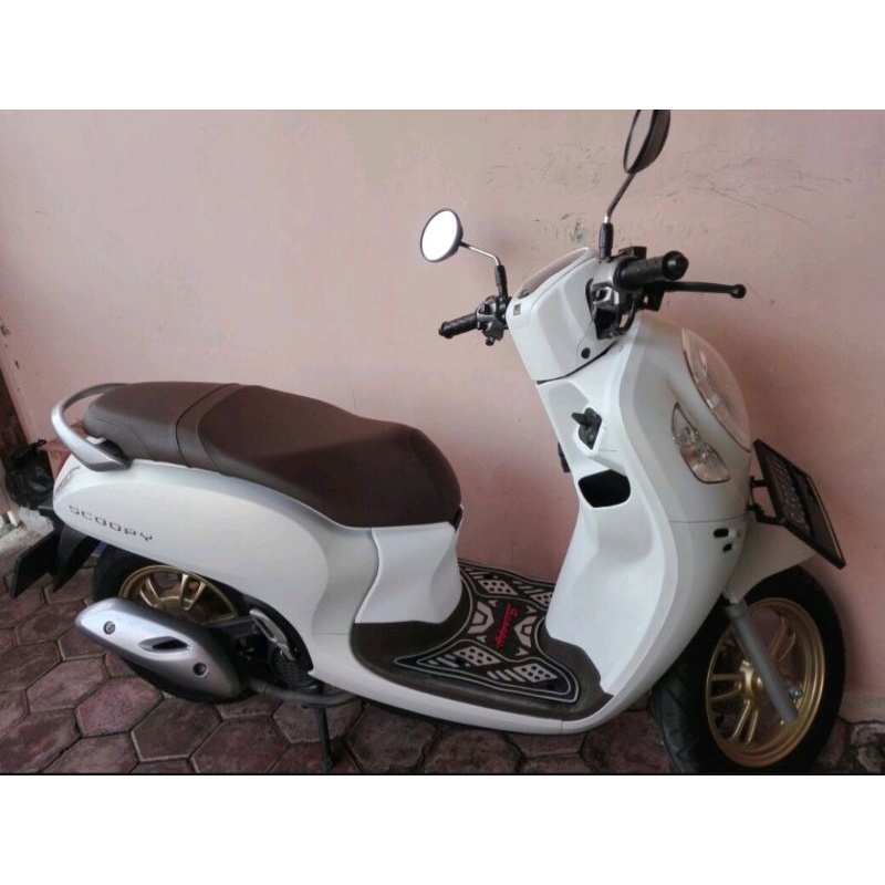 Karpet Scoopy 2022 - Alas Kaki Scoopy - Keset Motor Scoopy 2021 Bahan Tebal