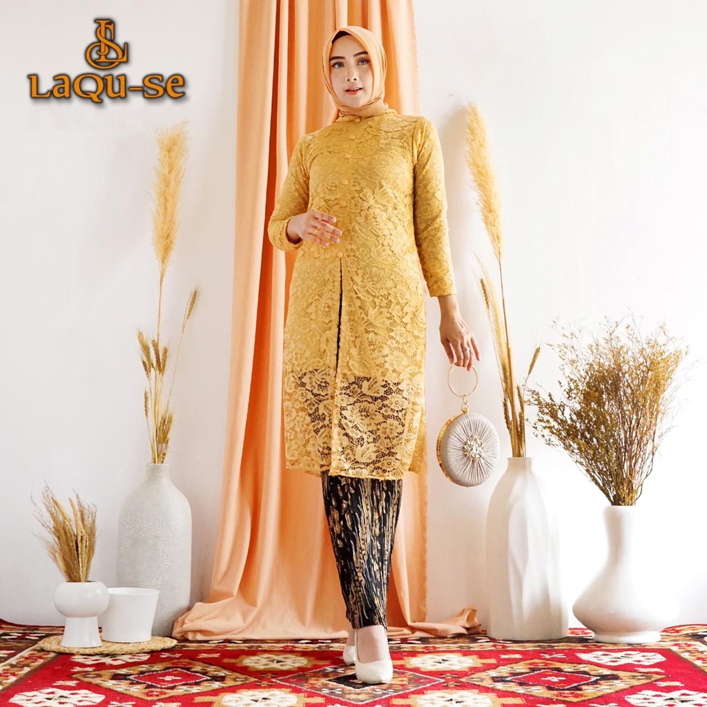 Stelan Kebaya Brukat Modern Kebaya Wisuda Set Kebaya Terbaru Kebaya Kondangan Baju Pesta By Laquse Kebaya