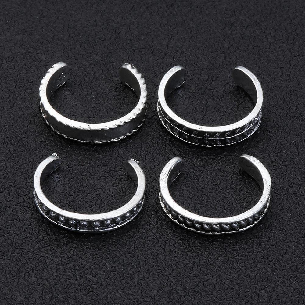 PINEAPPLE 12PCS / SET Finger Rings Vacation Beach Open Knuckle Foot Ring