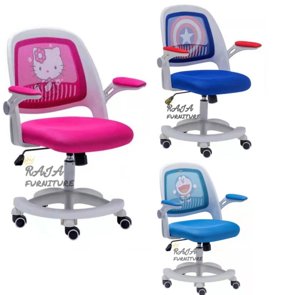 KURSI BELAJAR ANAK KURSI JARING BANGKU ANAK MINIMALIS KURSI RODA SANDAR