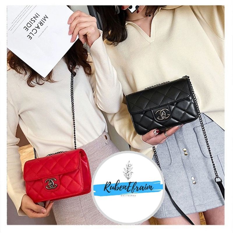 [bisaCOD] SALE Tas Fashion inspired by chanel wanita Korea style (853)