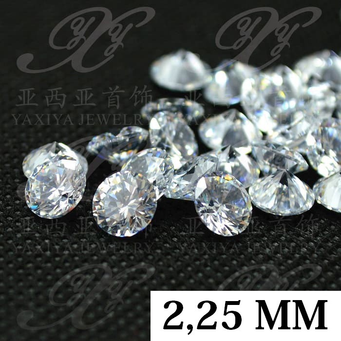 

Zircon (Cubic Zirconia) Batu permata Isi 1000 butir ukuran 2.25 mm 476