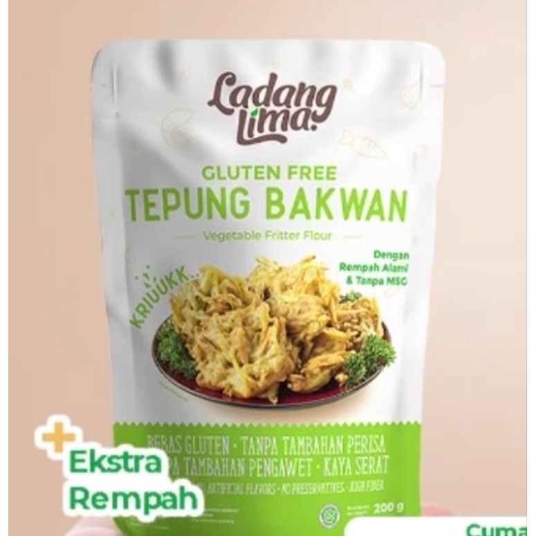 

Tepung Bakwan Gluten Free LadangLima