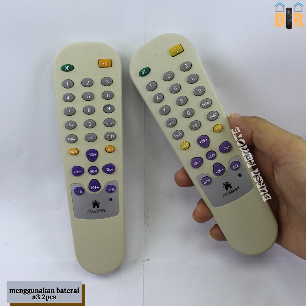 Remot / REMOTE TV TABUNG CHINA type 55K9Y