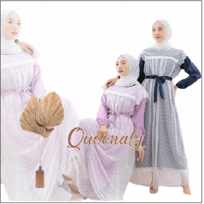 [ AMELIA DRESS | ORIGINAL PRODUCT 100% ] BAJU MUSLIM WANITA OUTFIT KECE KEKINIAN TERBARU 2021 | COCO