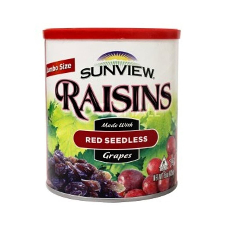 Sunview Raisins Seedless Grapes Kismis 425gr Raisin Tanpa Biji Sun View