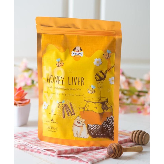 

(BISA COD) The Famous Honey Liver Stick - mrleedogsbakery