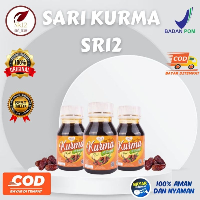 

SARI BUAH KURMA SR12 !!! (SARI BUAH ASLI) BPOM