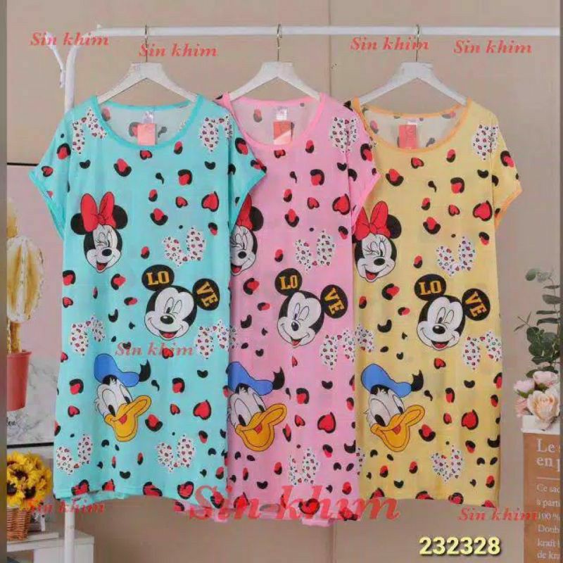 Daster / setelan baju tidur pinkdose kekinian murah