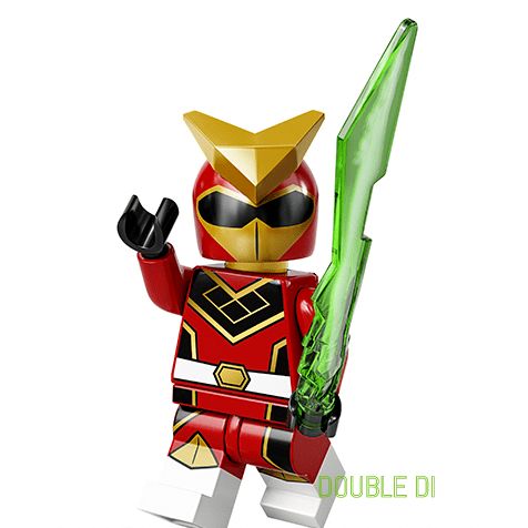 READY Lego Minifigures Series 20 - Super Warrior Minifigure #9 Power Ranger TERBATAS