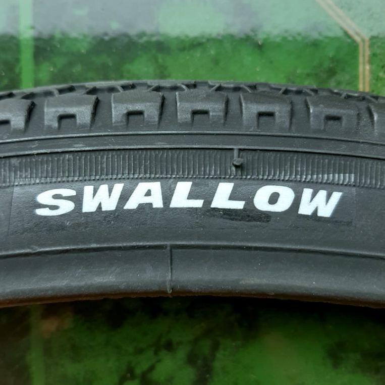 [BAN.25Au22ᵛ] BAN LUAR SEPEDA 26 x 1.75 26x1.75 SWALLOW HITAM LIS PUTIH MTB FEDERAL MINI MTB