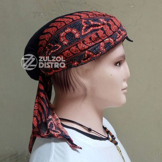 Iket Blangkon Kian Santang Premium Batik Random | Shopee Indonesia