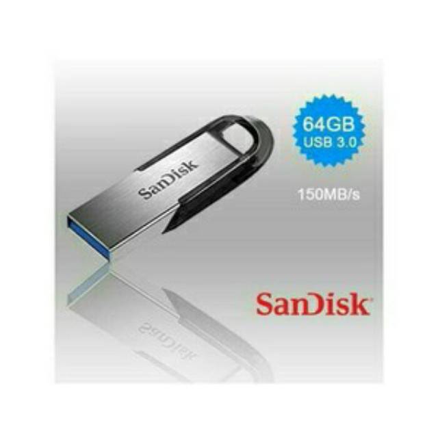 Sandisk Flashdisk Ultra Flair 64GB USB3.0 150mb/s