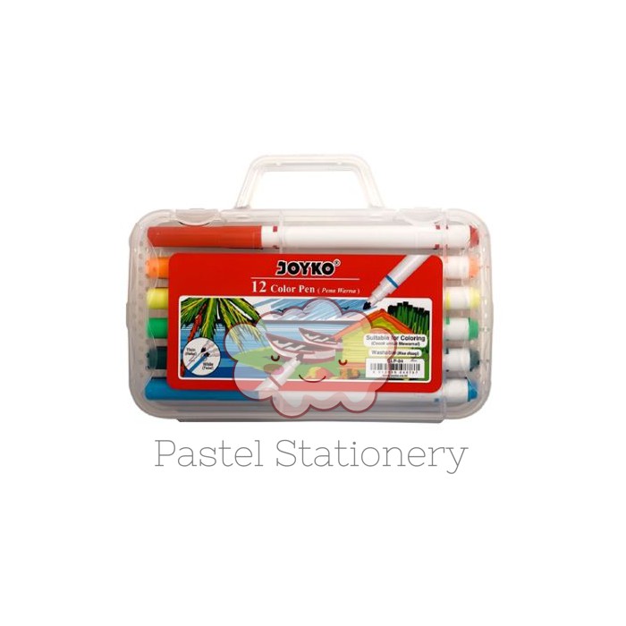 

Color Pen Joyko 12 Colors CLP-04 Spidol Warna Murah