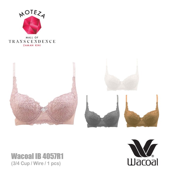 Wacoal Regal Bra - IB 4057 R1 - 3/4 Cup - Wire (Kawat)