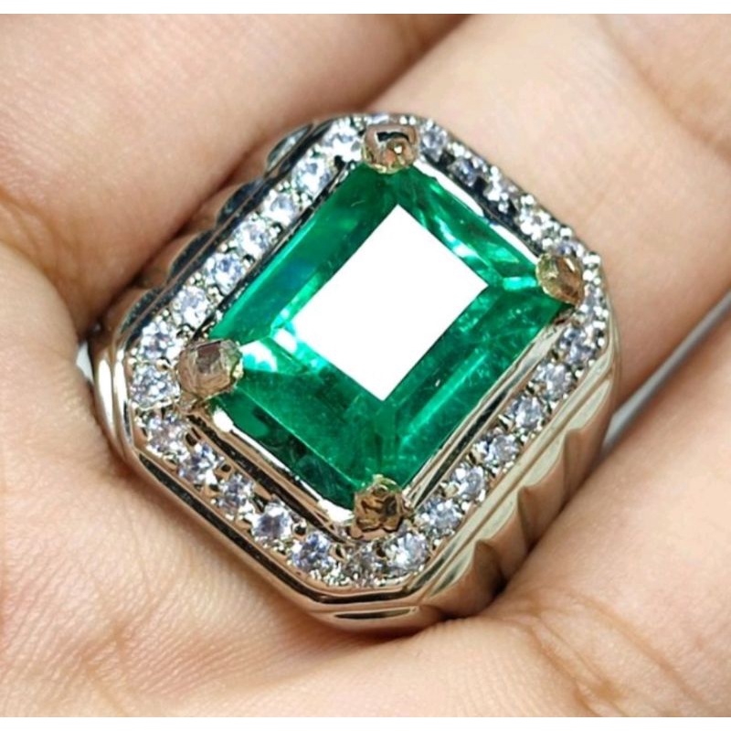 TERLARIS ZAMRUD COLOMBIA CHATAM ASLI OCTAGON