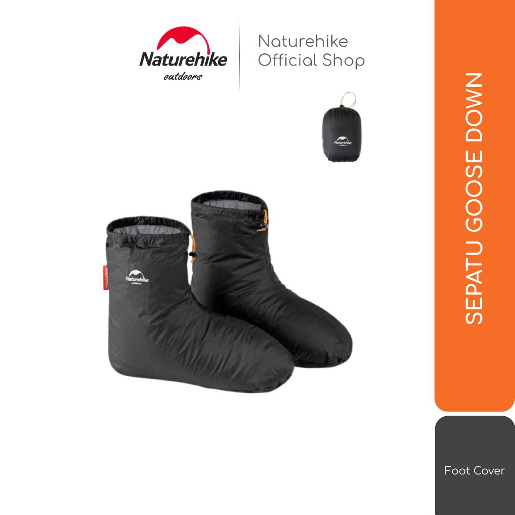 Naturehike Sepatu Goose Down Nh18S023-T Kaos Kaki Bulu Angsa Camping