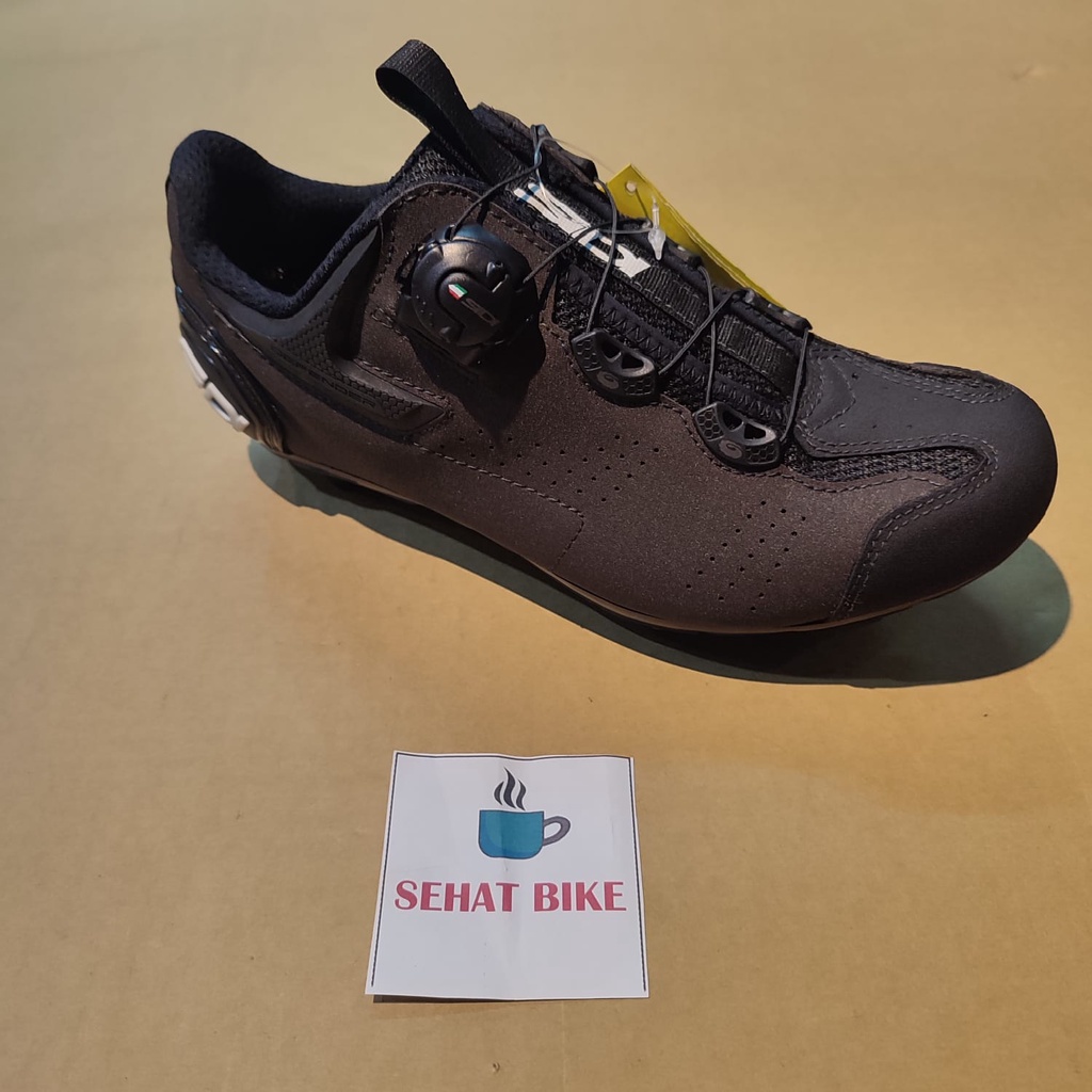 Shoes Sepatu Cleat Sepeda Mtb Sidi Gravel Black Brown Original