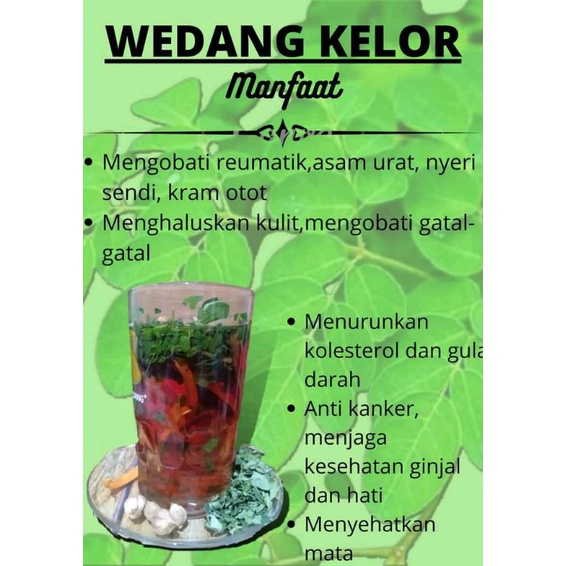 

Wedang Kelor